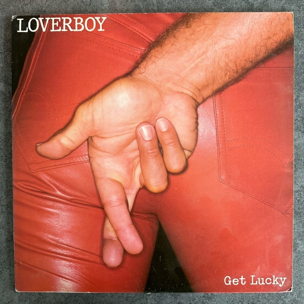 2/$30 - Vintage Loverboy Get Lucky album